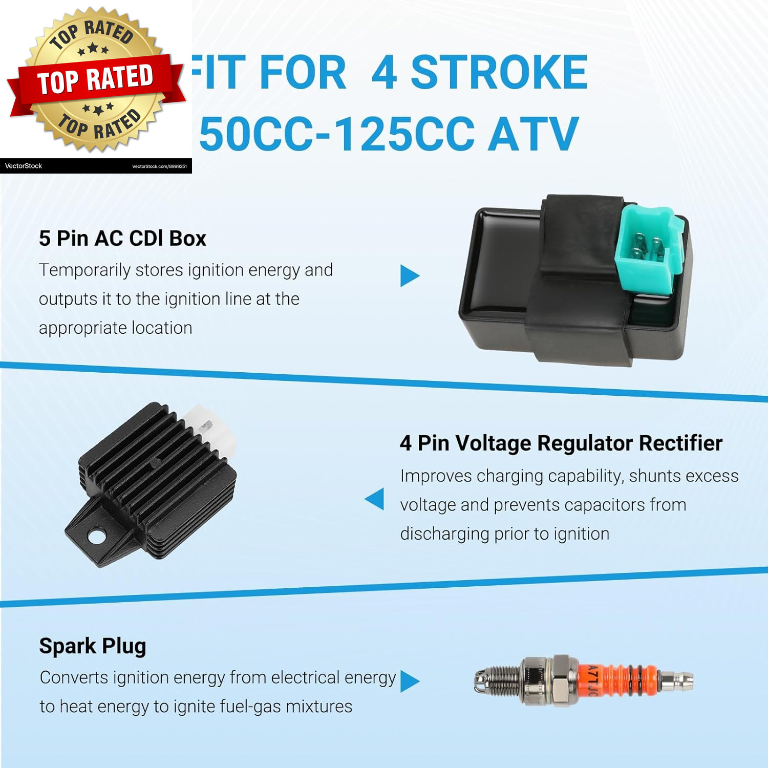 Electric Wiring Harness Kit Compatible with Taotao Coolster 110Cc 125Cc Chinese