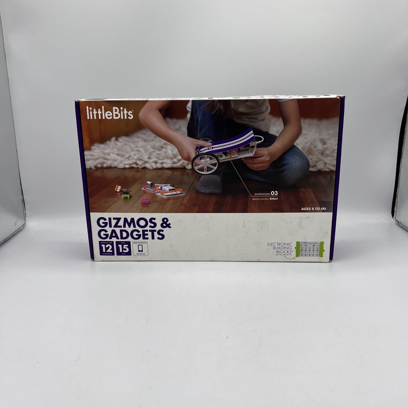 Little Bits Gizmos & Gadgets Kit, STEM – Electronic Bitbot Makers Toy
