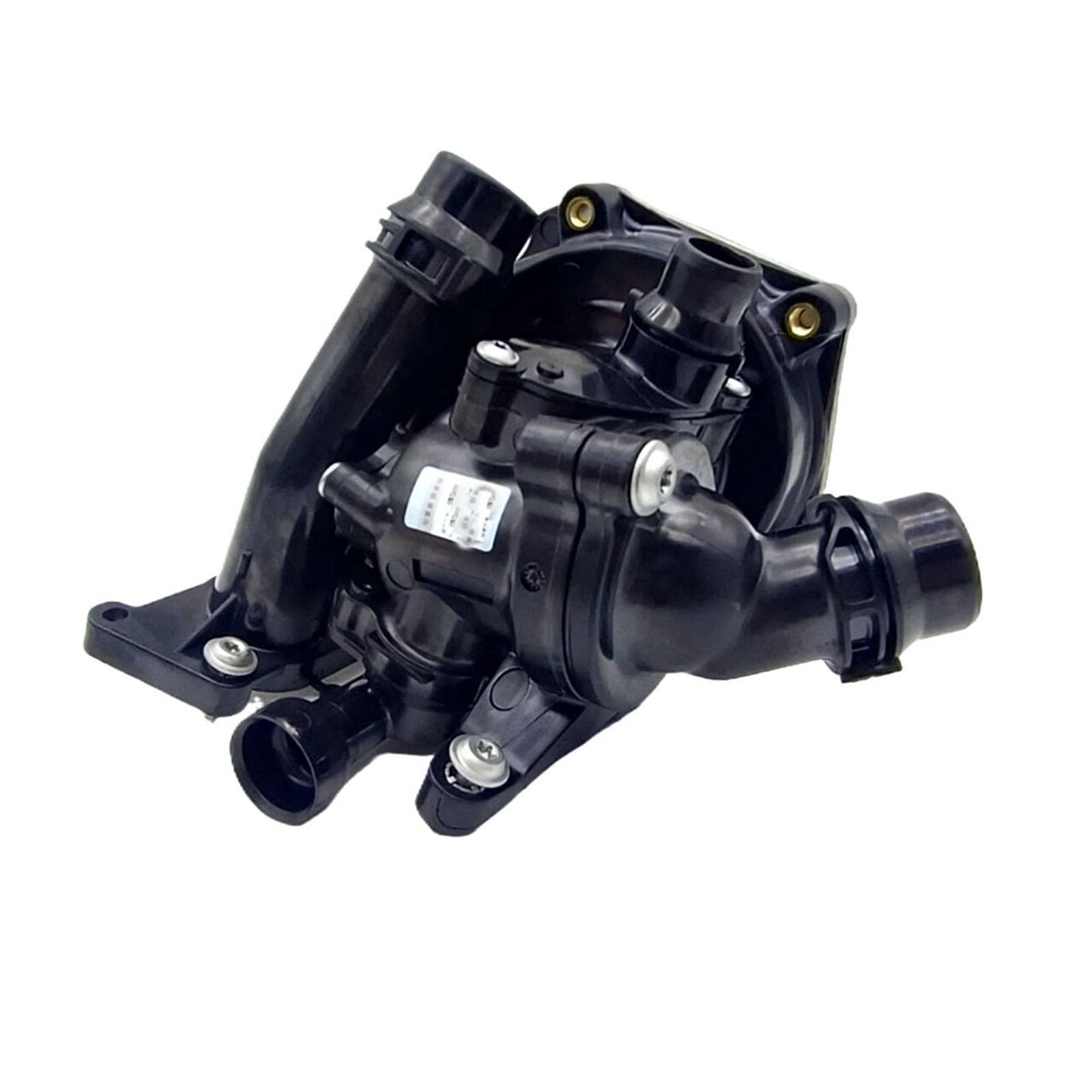 Engine Mechanical Water Pump with Belt Thermostat Housing Assembly Fit for Vo…