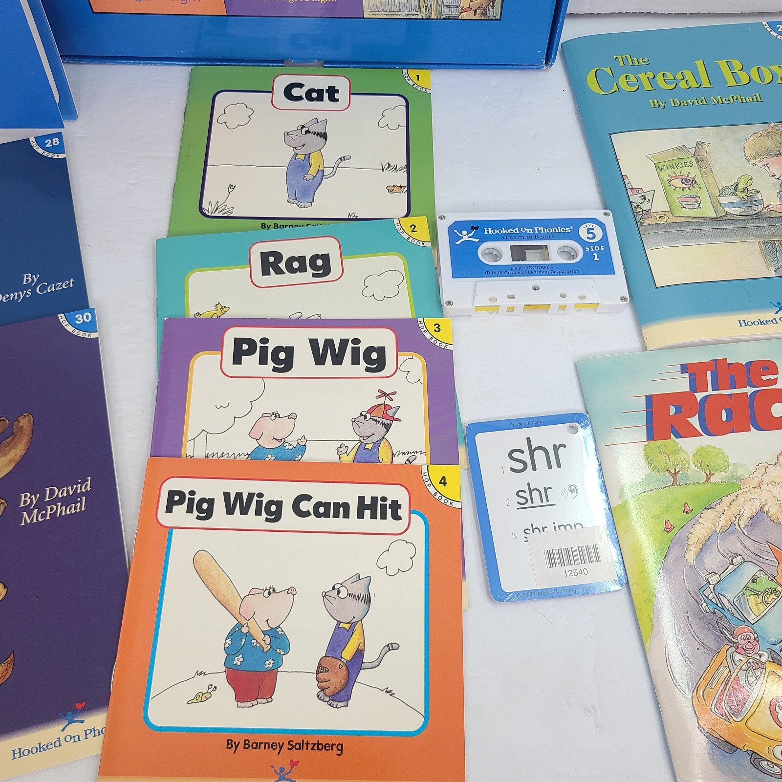 Vintage Hooked On Phonics Level 5 Learning Kit Home Schooling Kit