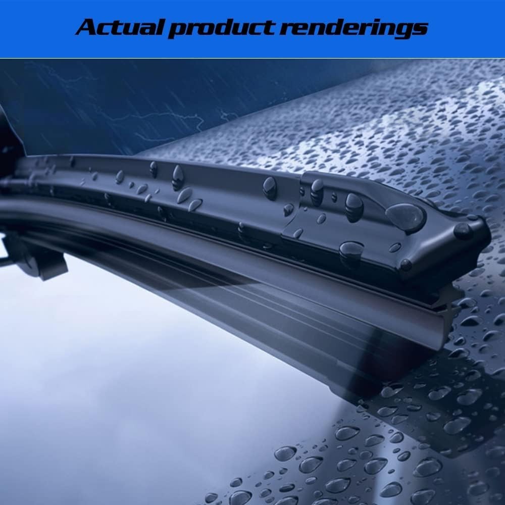 Equipment Replacement Front and Rear Windshield Wiper Blades For Merced