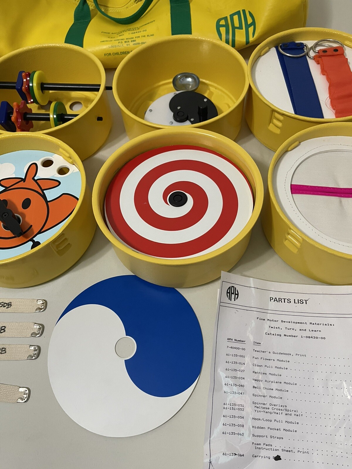 Fine Motor Development Material Kit APH Complete Discontinued
