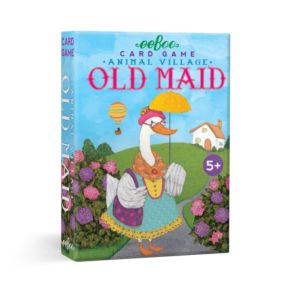Animal Old Maid Playing Card Game – 50 Animal Themed Cards, Classic Matching …