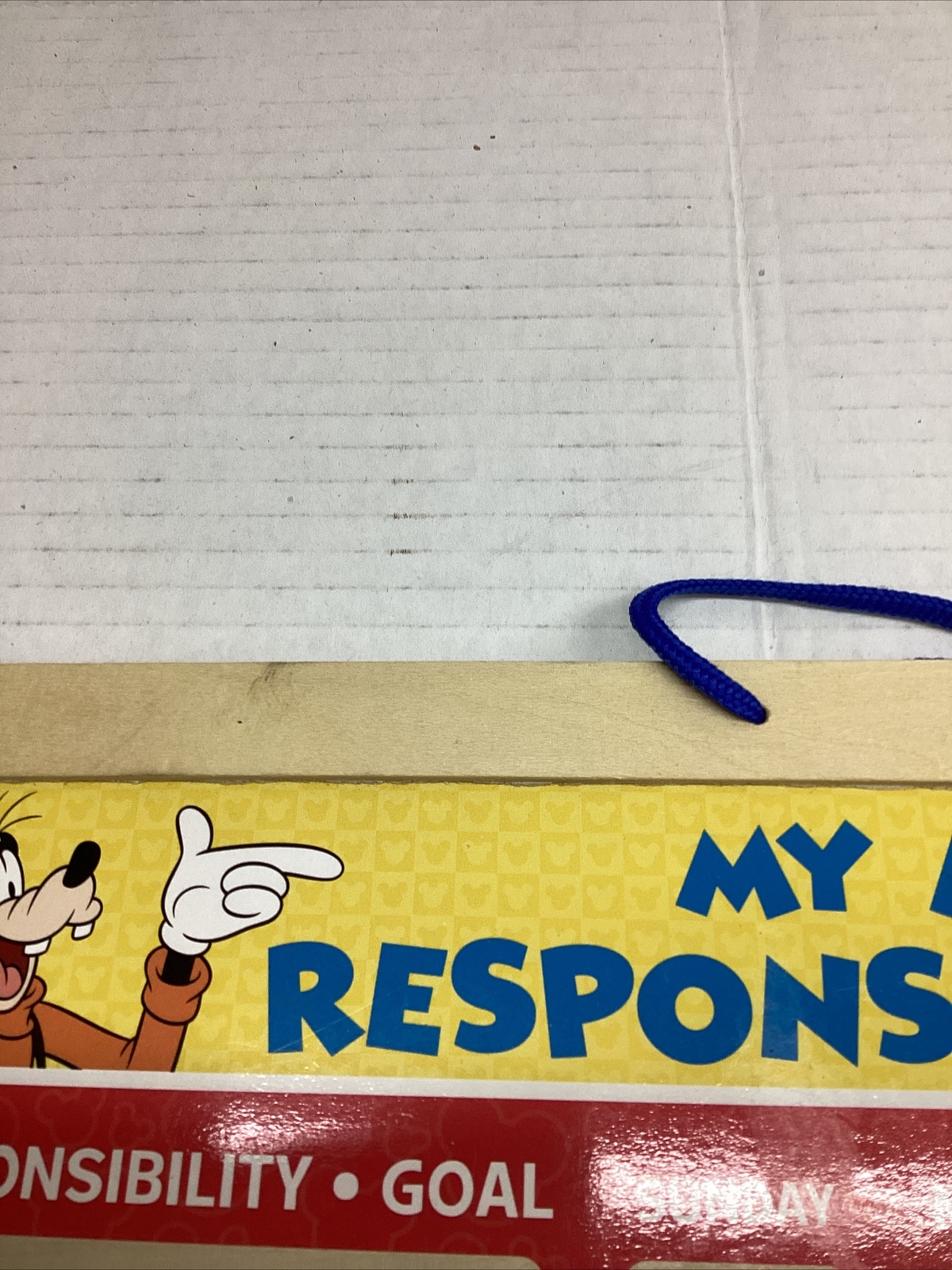 Melissa & Doug Disney My Magnetic Responsibility Chart (Pre-owned) BOARD ONLY