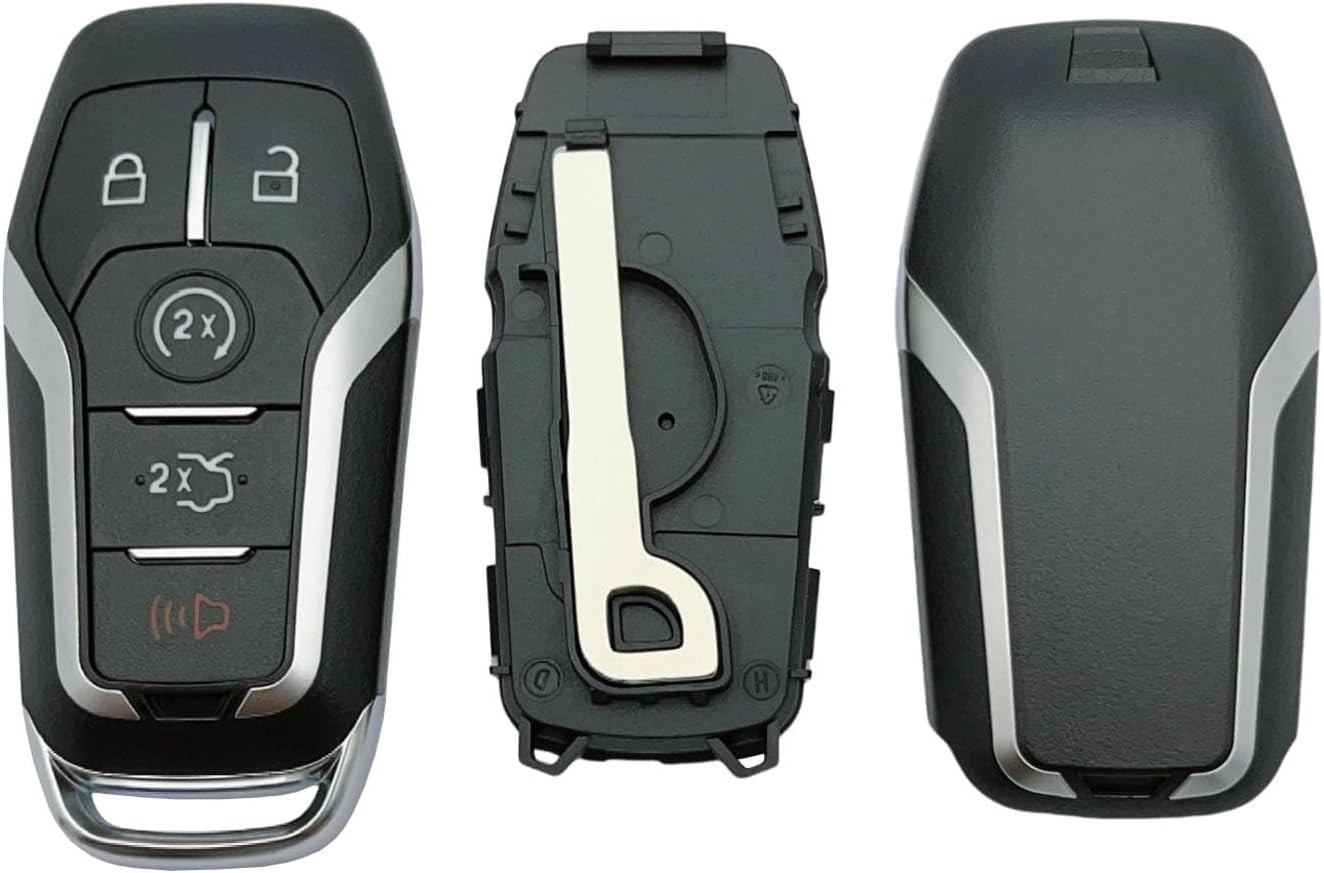 Replacement Key Fob Shell Case Fits for Ford Mustang Fusion Edge Explorer F150 F