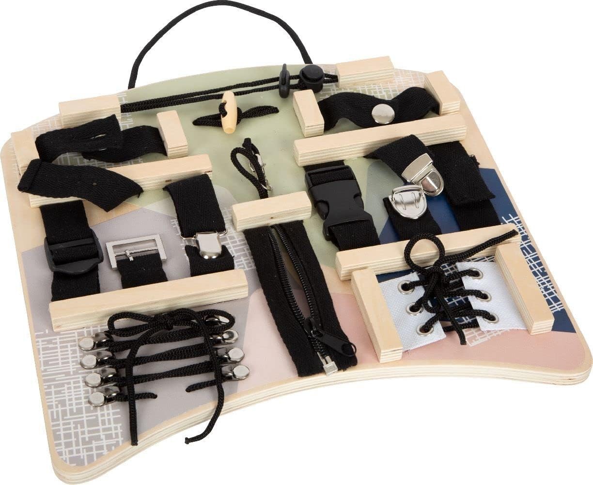 small foot Connectors and Fastenings Activity Board, diverse motor skills fun fo