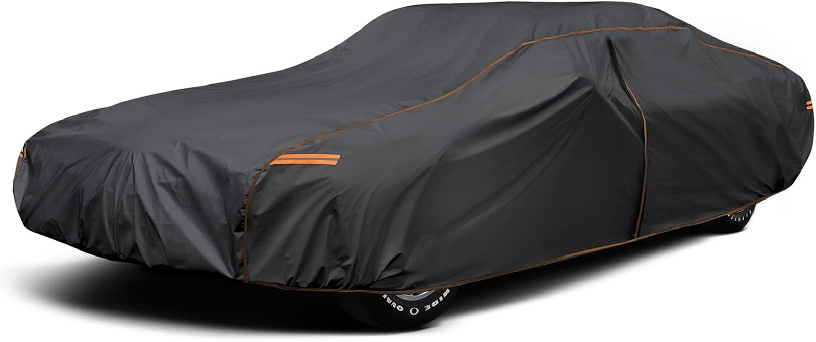 6-Layer XL Sedan Car Cover Waterproof UV for Cars up to 225 Inch C7 Size