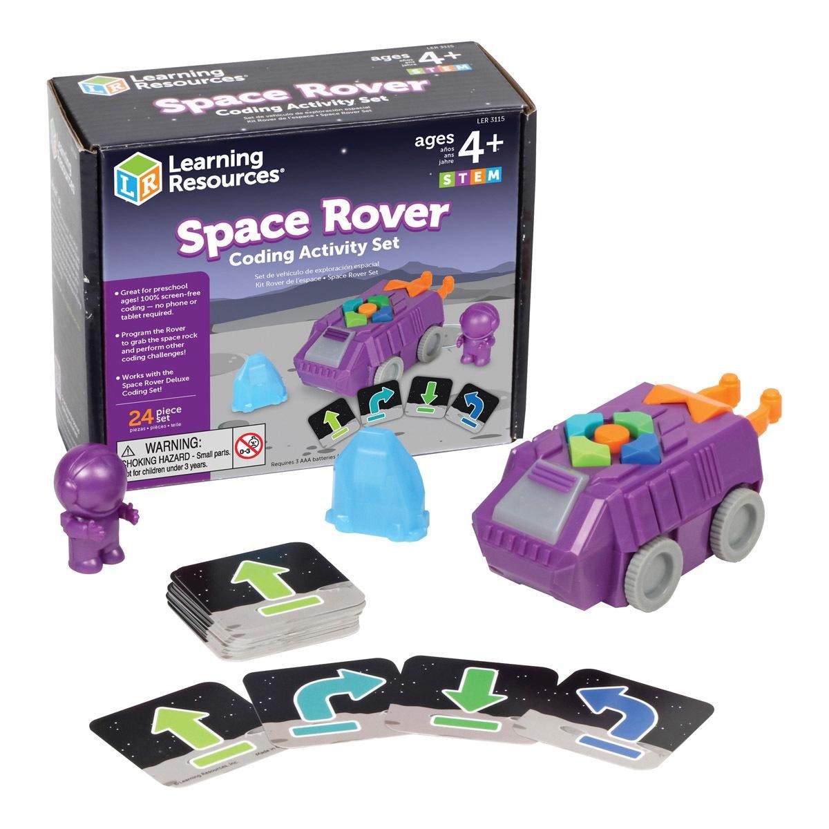 Learning Resources Space Rover Coding Activity Set