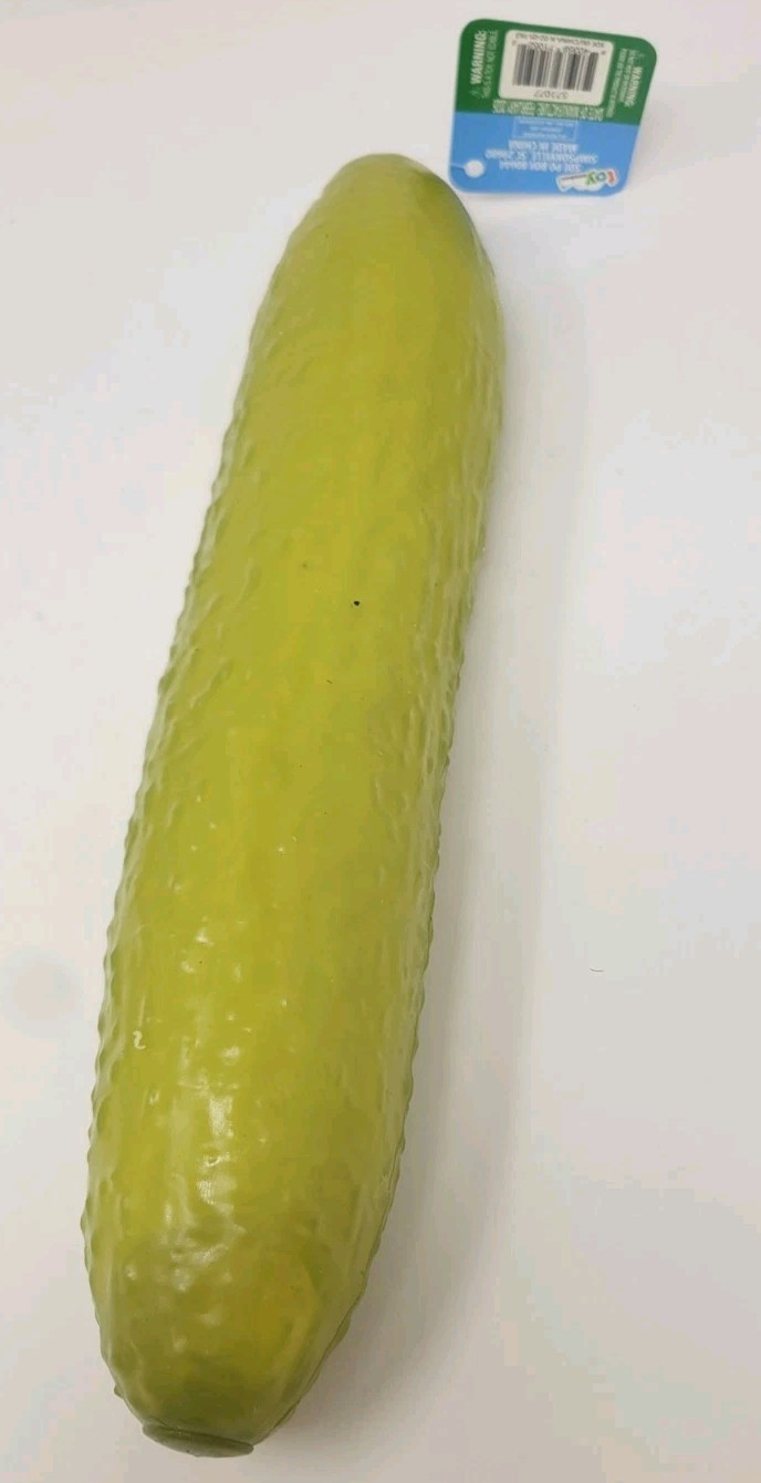 Sunny Days Squeezy Pickle Giant XL Sensory Squishy Stress Toy Fidget NEW
