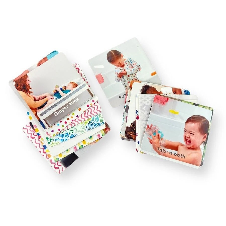 Lovevery Let’s Map It Out Daily Routine Flashcards Toddler Tasks Montessori Toy