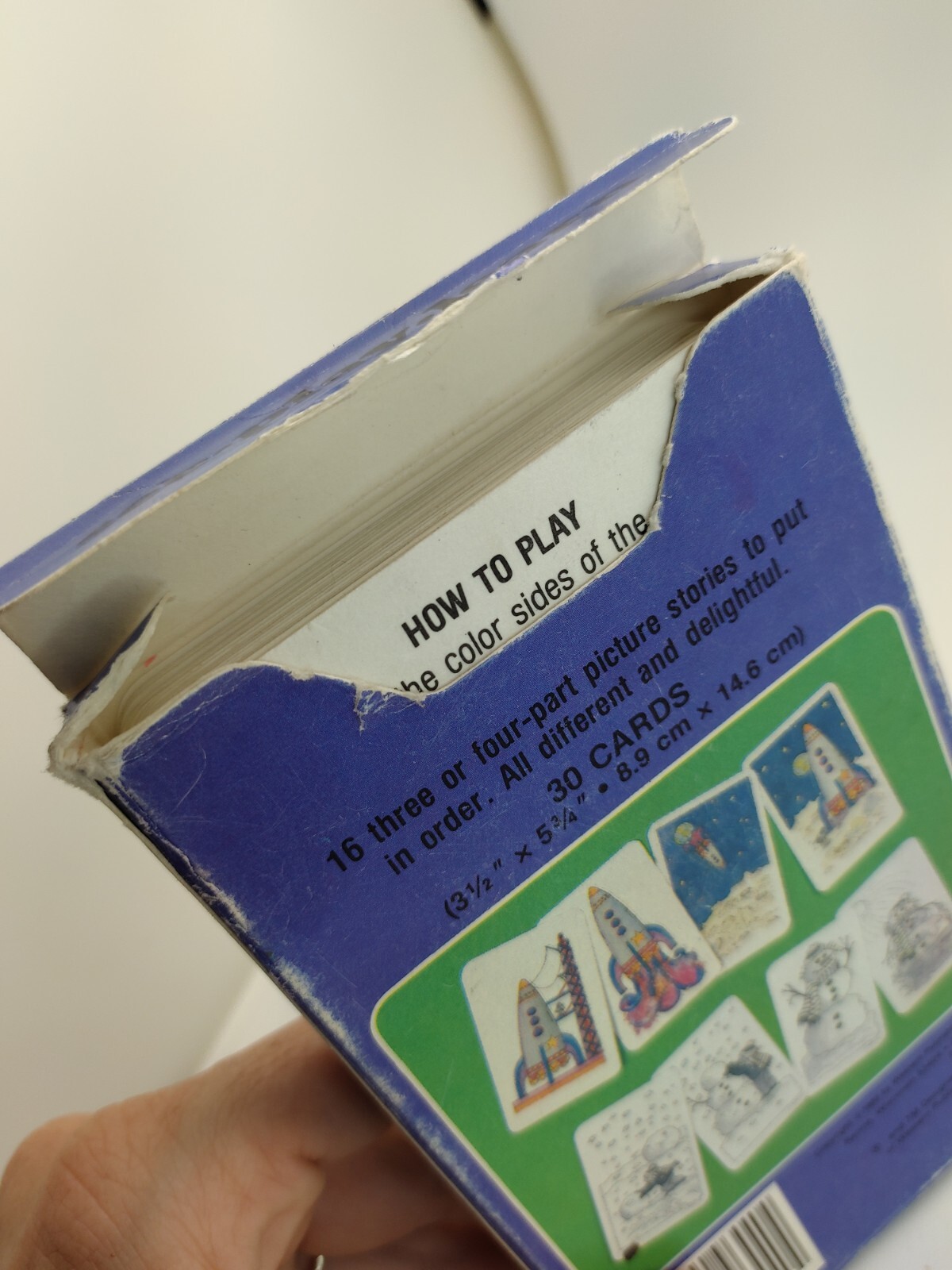 Vintage The Scribbler’s What’s Next? Preschool Activity Cards See & Know