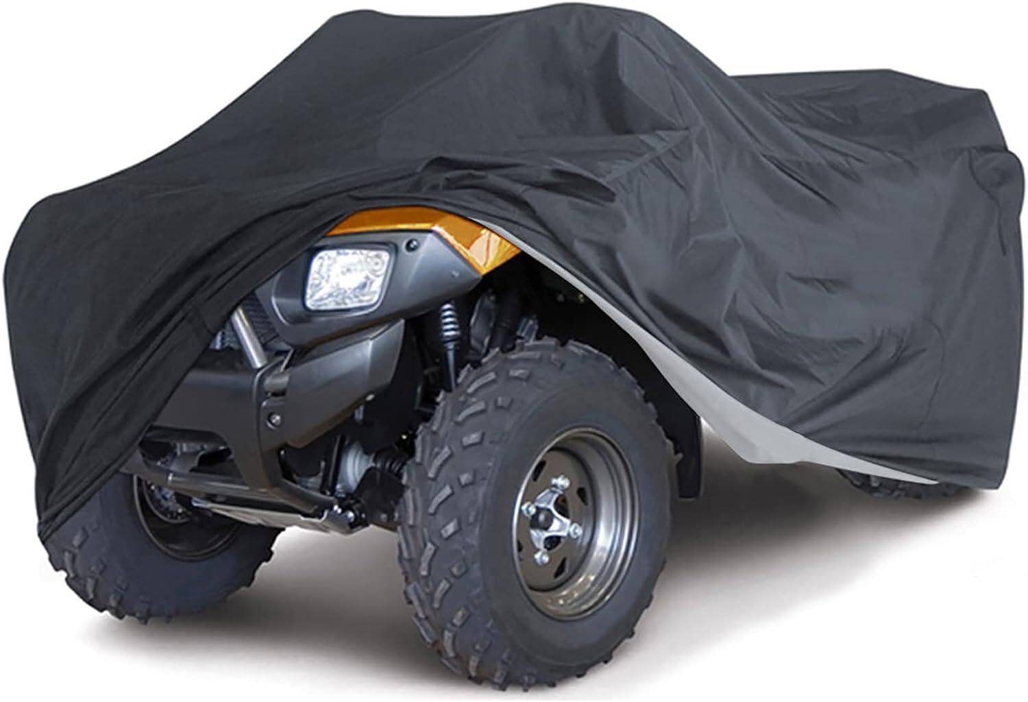 ATV Cover. 420D Heavy Duty Tear-Resistant Fabric. Quad Cover for Kawasaki,