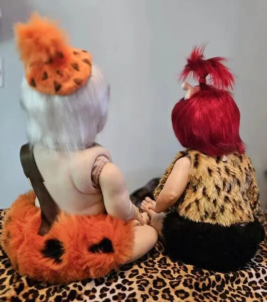 25inch Hand-Rooted Hair Pickle Reborn Baby Doll With Toddler Bebe without belly