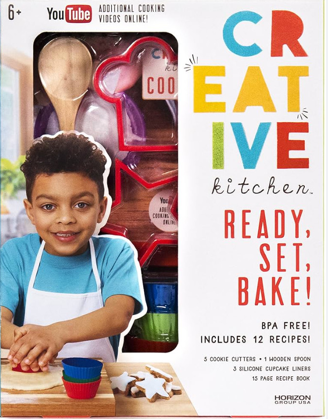 CrEATive Kitchen Kids Ready Set Bake Youtube Cooking Videos Recipes BPAFree 10PC