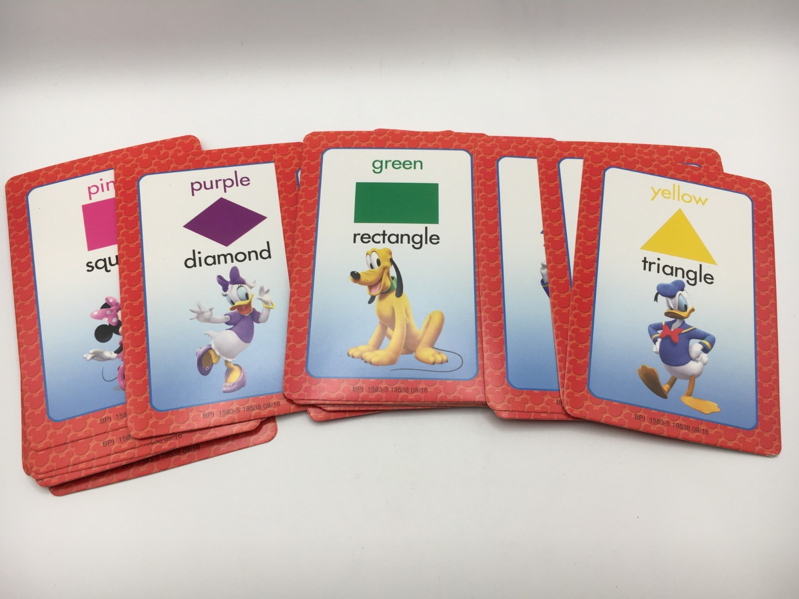 Disney Learning Flashcards: Princess Numbers and Mickey’s Colors & Shapes w/ Box