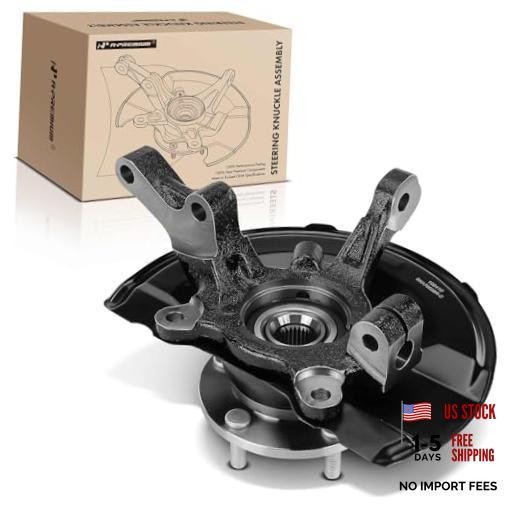 Front Right Steering Knuckle & Wheel Bearing Hub Front Right Passenger Side