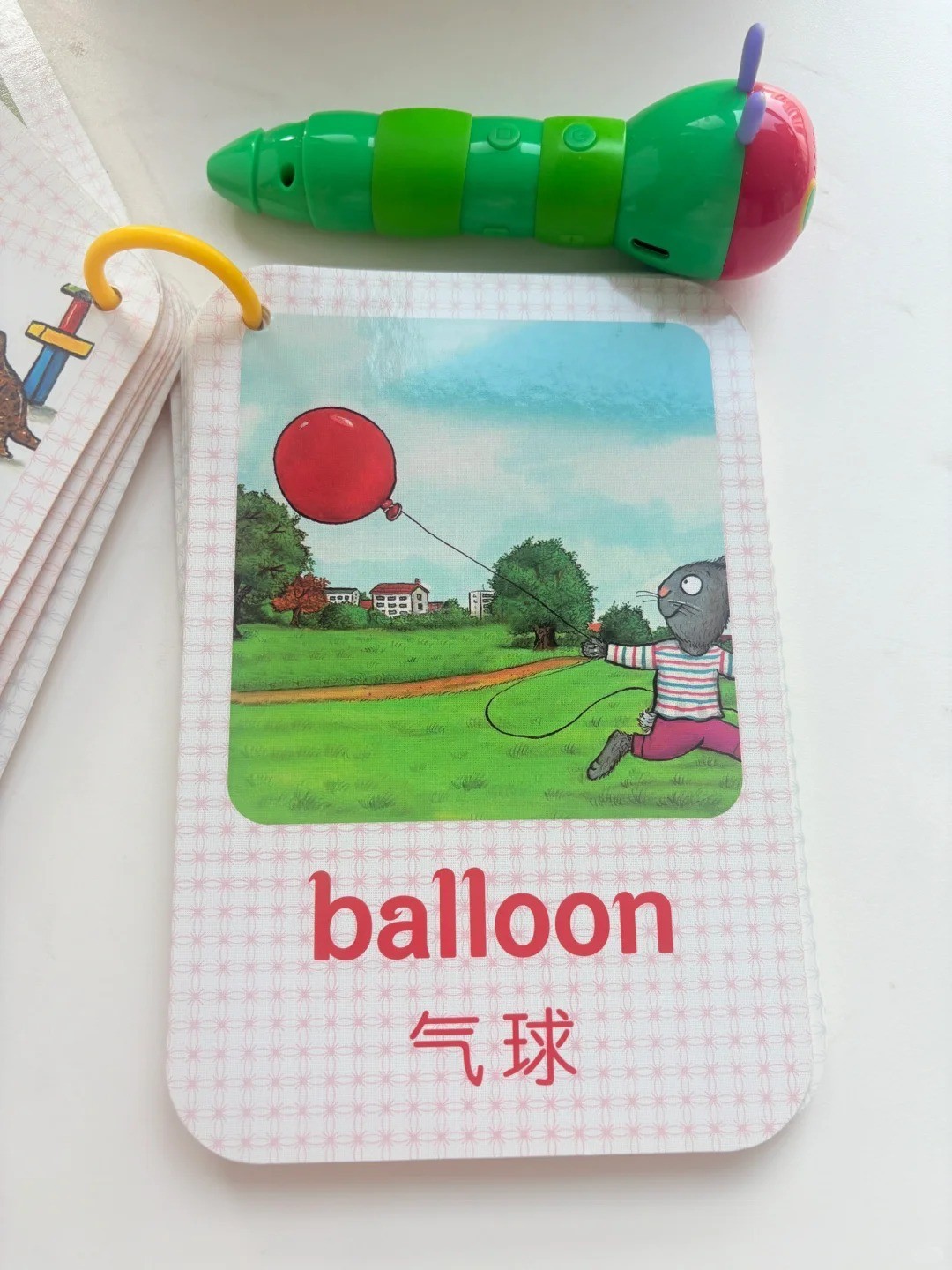 中英双语波西皮普闪卡