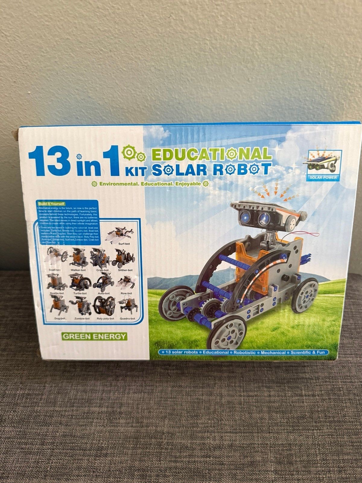 New 13 In 1 Educational Solar Robot Kit Stem Toy