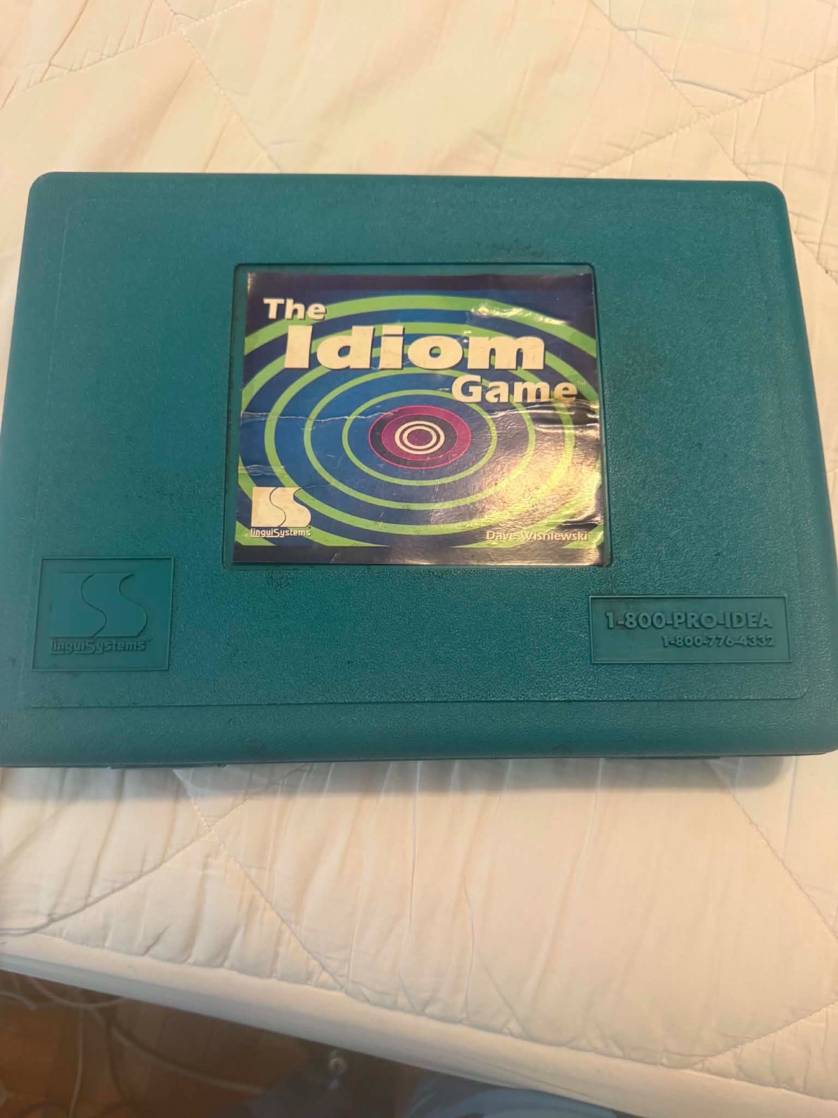 RARE VINTAGE LinguiSystems “The Idiom Game” Complete! Dave Wisniewski