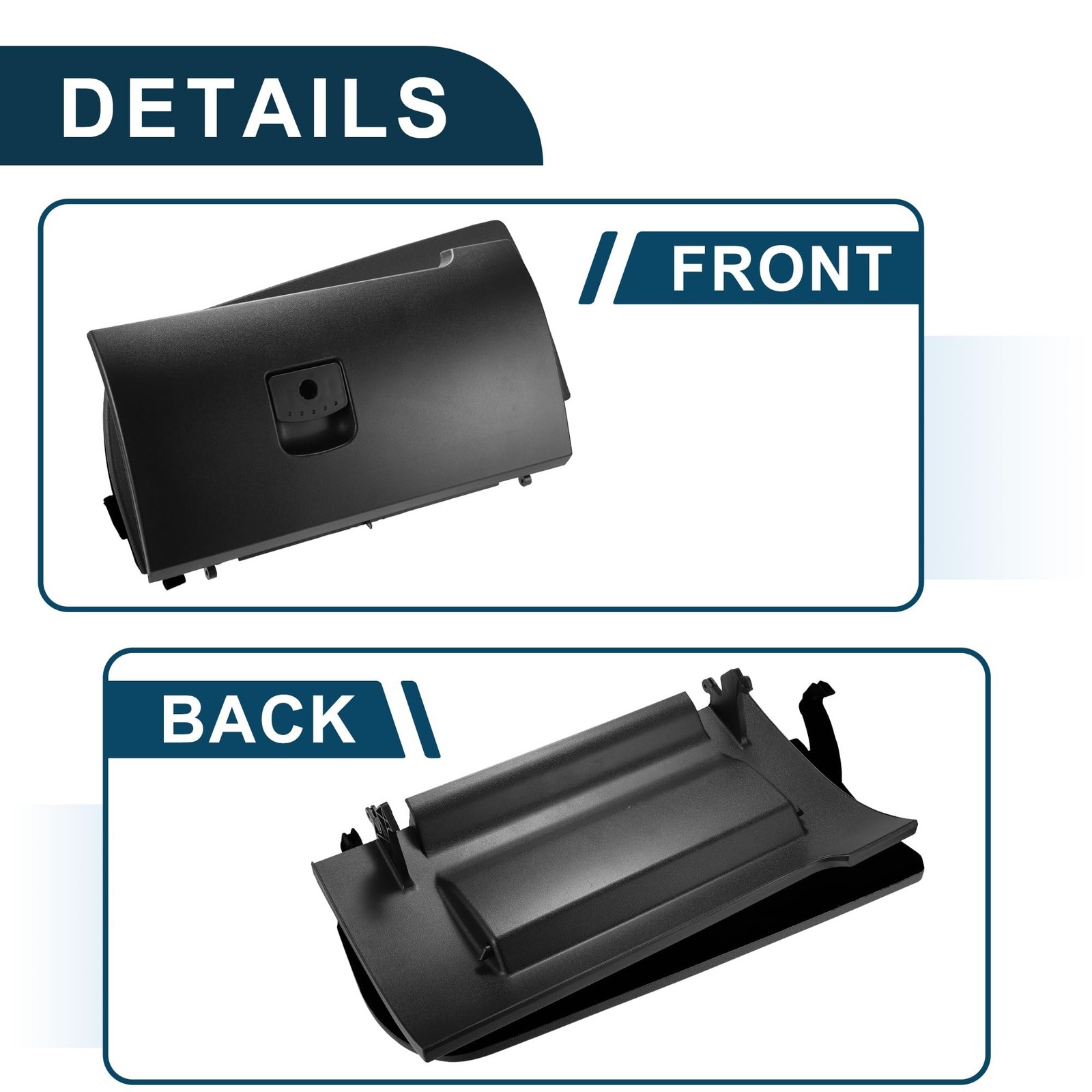 Dash Glove Box Door Lid Cover for Volkswagen Beetle 2006-2010 Sturdy No.1C188…