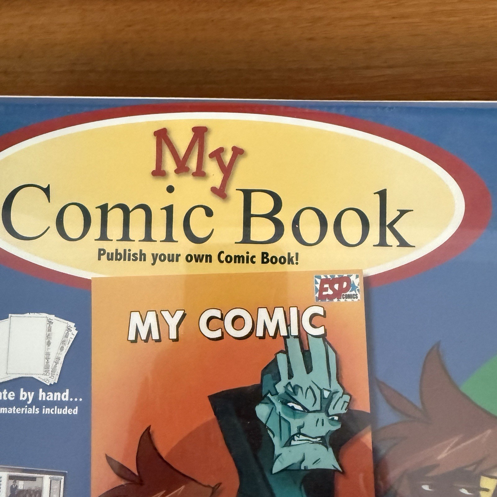 New My Comic Book Kit by Easy Student Publishing-Create & Print Your Own Comic!
