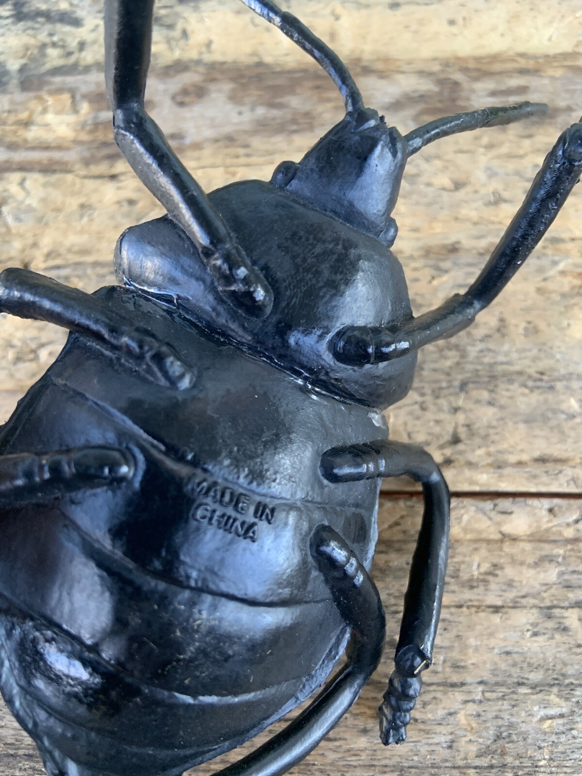 Vintage Plastic Beetle,Weevil Toy Very-China- Halloween Prop-Aquarium Decor VW