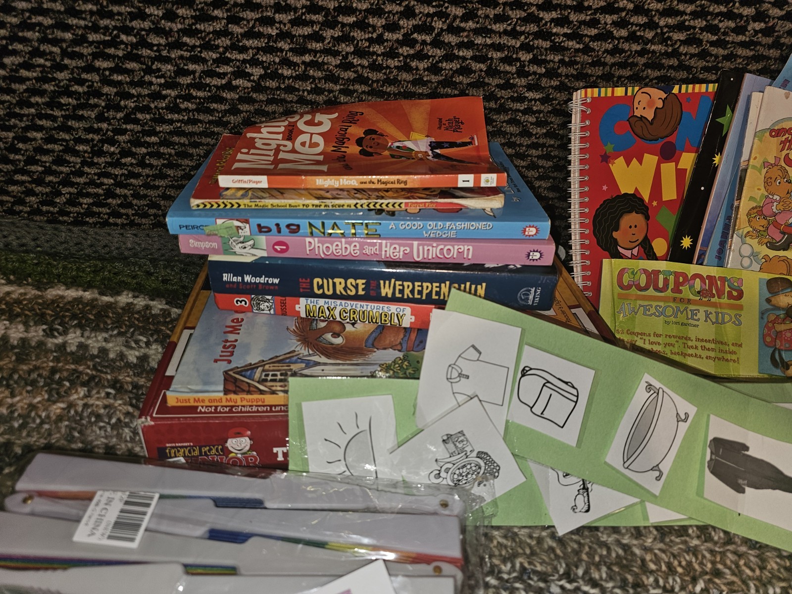 Homeschool Educational Elementary Lot Books Alphabet Ages 4-11