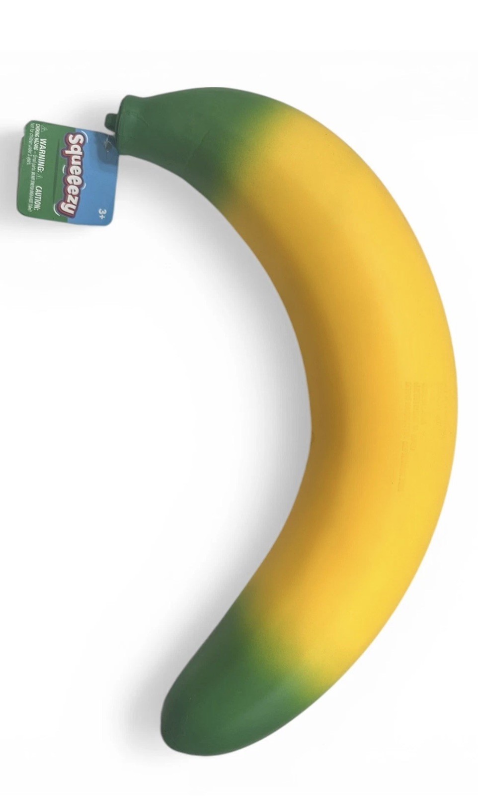 Sunny Days Squeezy Banana Yellow Squishy Toy TikTok Stress Relief Sensory Fun
