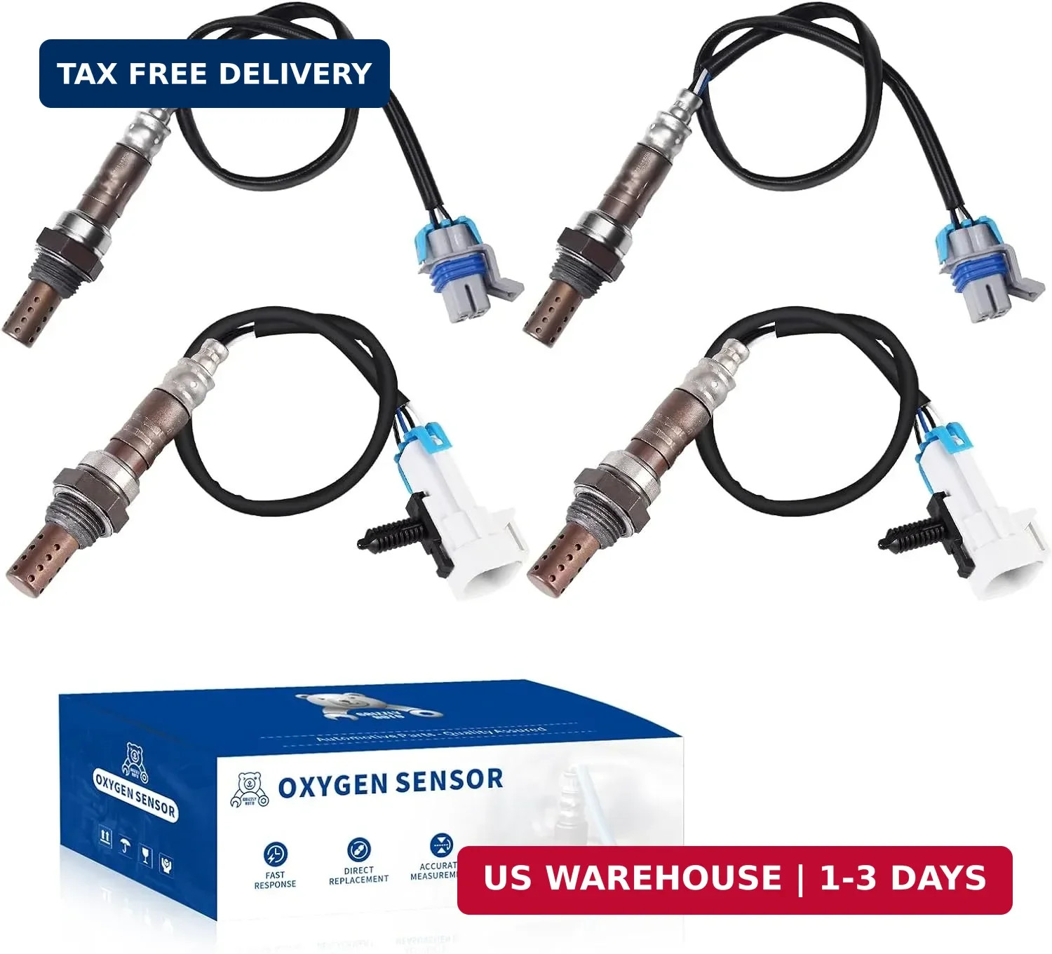 O2 Oxygen Sensor Upstream and Downstream for Chevy Suburban 1500 2500 Silverado