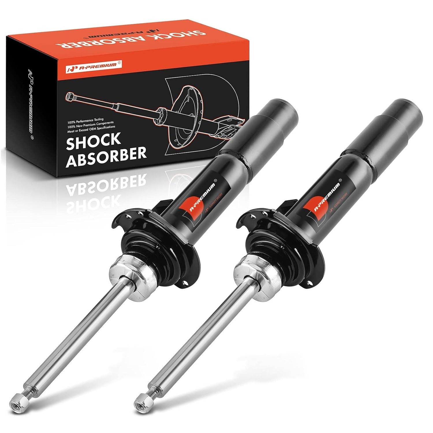 A-Premium Front Shock Absorber Strut Compatible with BMW 320i 2013-2018, 328d 20