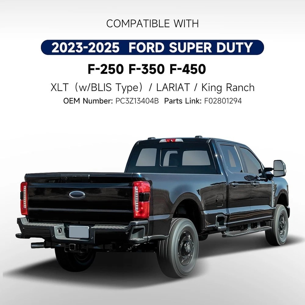Tail Light Assembly Compatible with 2023 2024 2025 Ford F250 F350, F250 LED R…