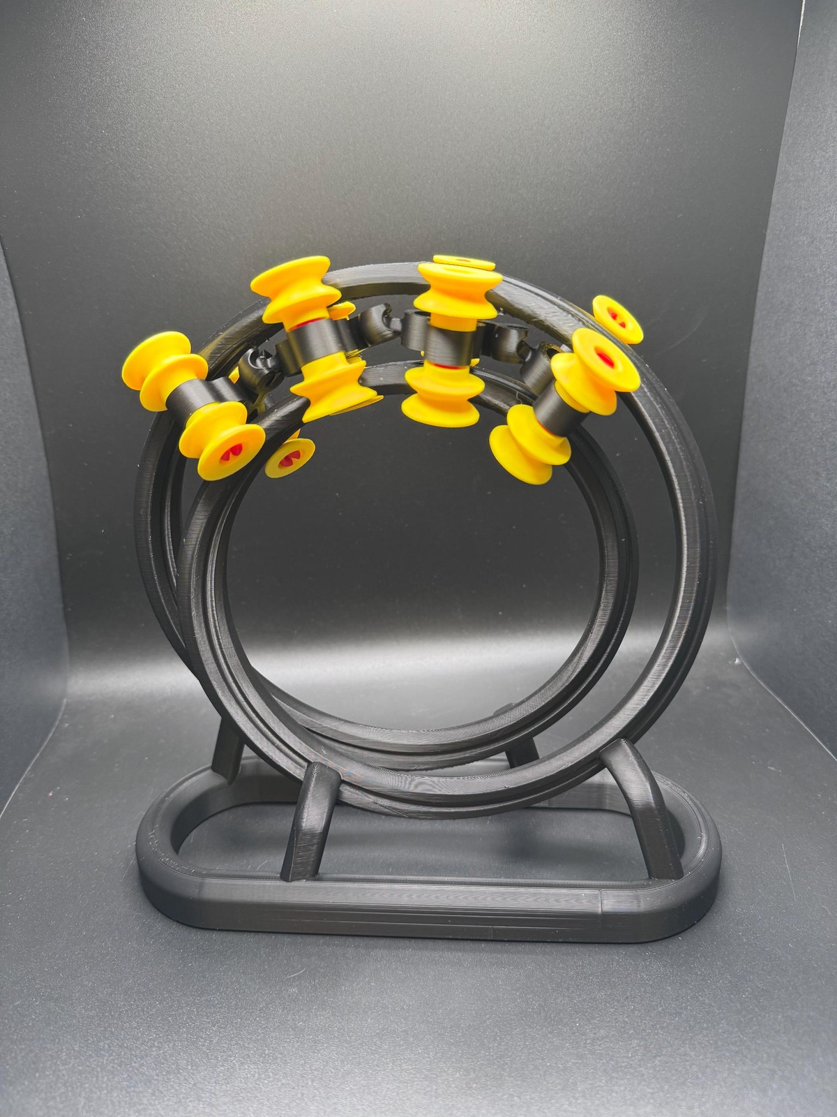 Mobius Flip Coaster 3D Printed Math Gift, Unique Geometric Coaster, High