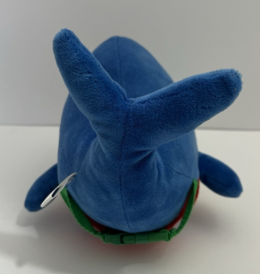2021 Buckle Toys BLU the WHALE Plush 8” LEARN to BUCKLE Development Stuffed Toy