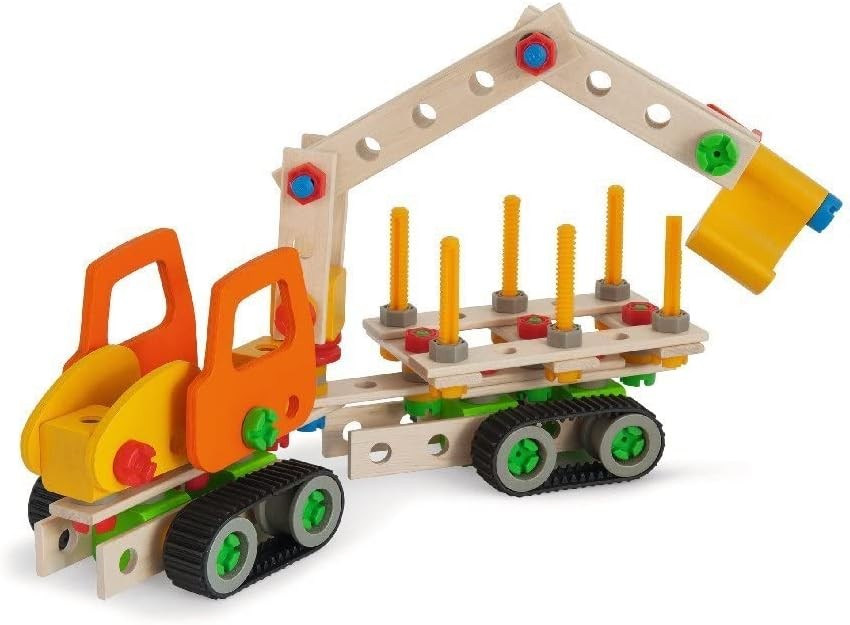 Eichhorn 100039096 4 model variants: caterpillar excavator, cargo pan, rear cart