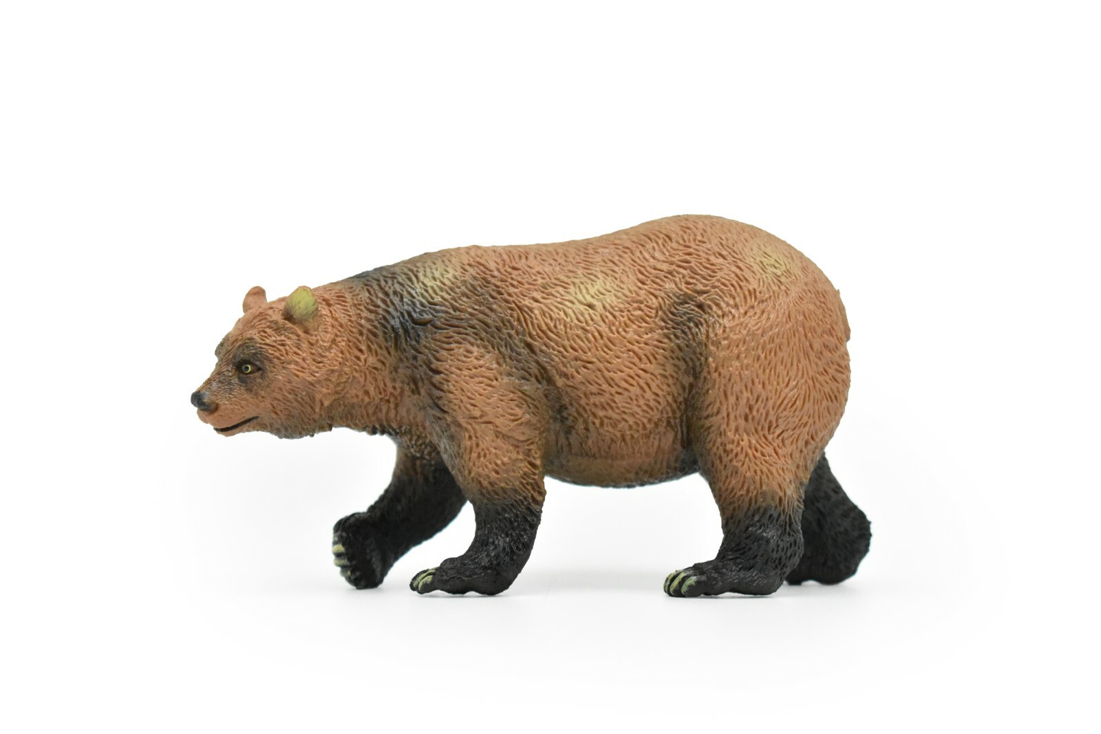 Grizzly Bear, Toy, Museum Quality Plastic Replica, Hand Painted 4″ CWG186 BB44
