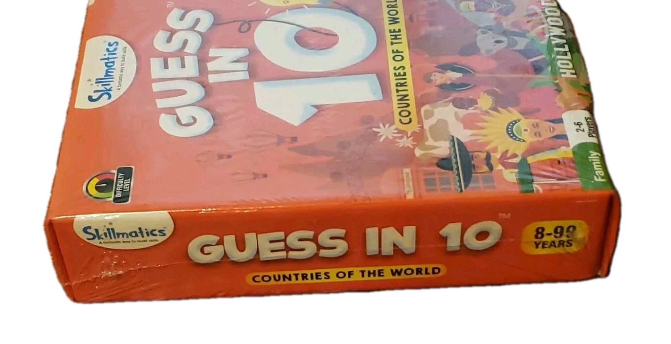 Skillmatics Guess in 10 Countries of The World Card Game Questions Geography