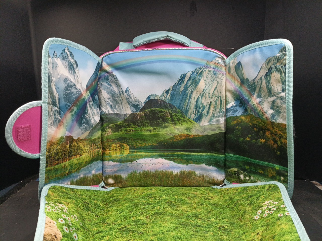 Lakeshore Learning Fantasy Adventure Backpack Fold Out Play *HORSES NOT INCLUDED