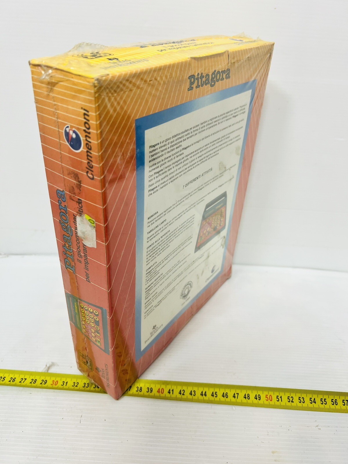 PITAGORAS CLEMENTONI TO LEARN MATHEMATICS TEXAS INSTRUMENTS!!!NEW!!!
