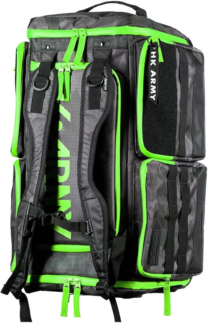 HK Army Expand Backpack Paintball Gearbag – Shroud Black/Green