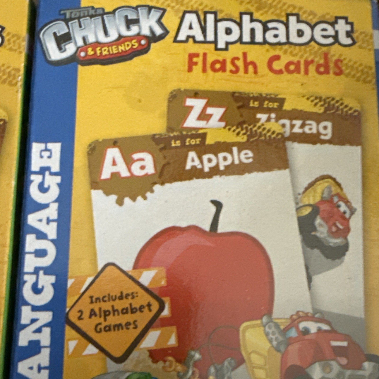 Tonka Chuck & Friends: Alphabet / Numbers Learning Flash Cards PreK-K
