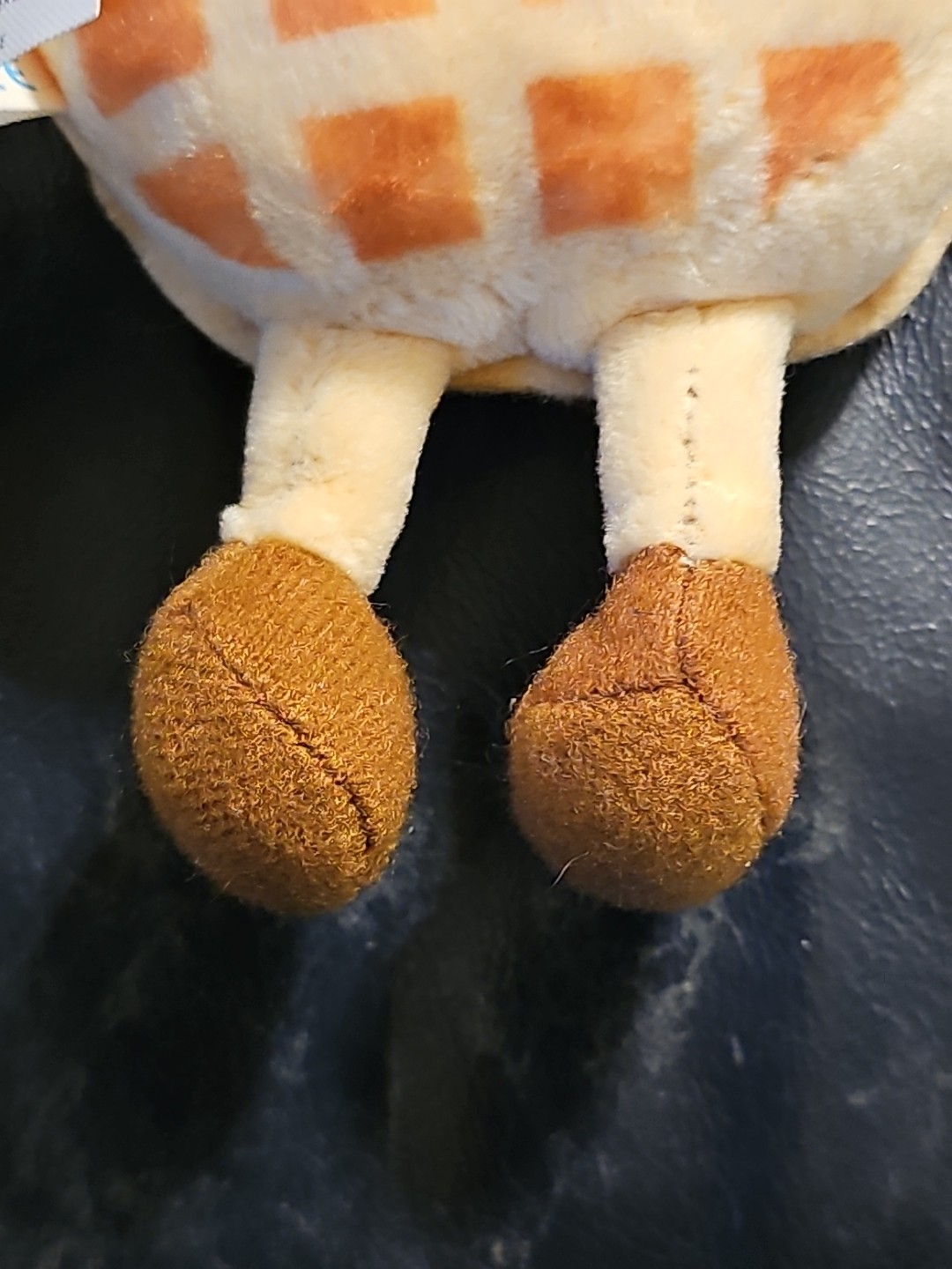 Whiffer Sniffer- Waffle Aaron waffle scented backpack clip- 5 Inches