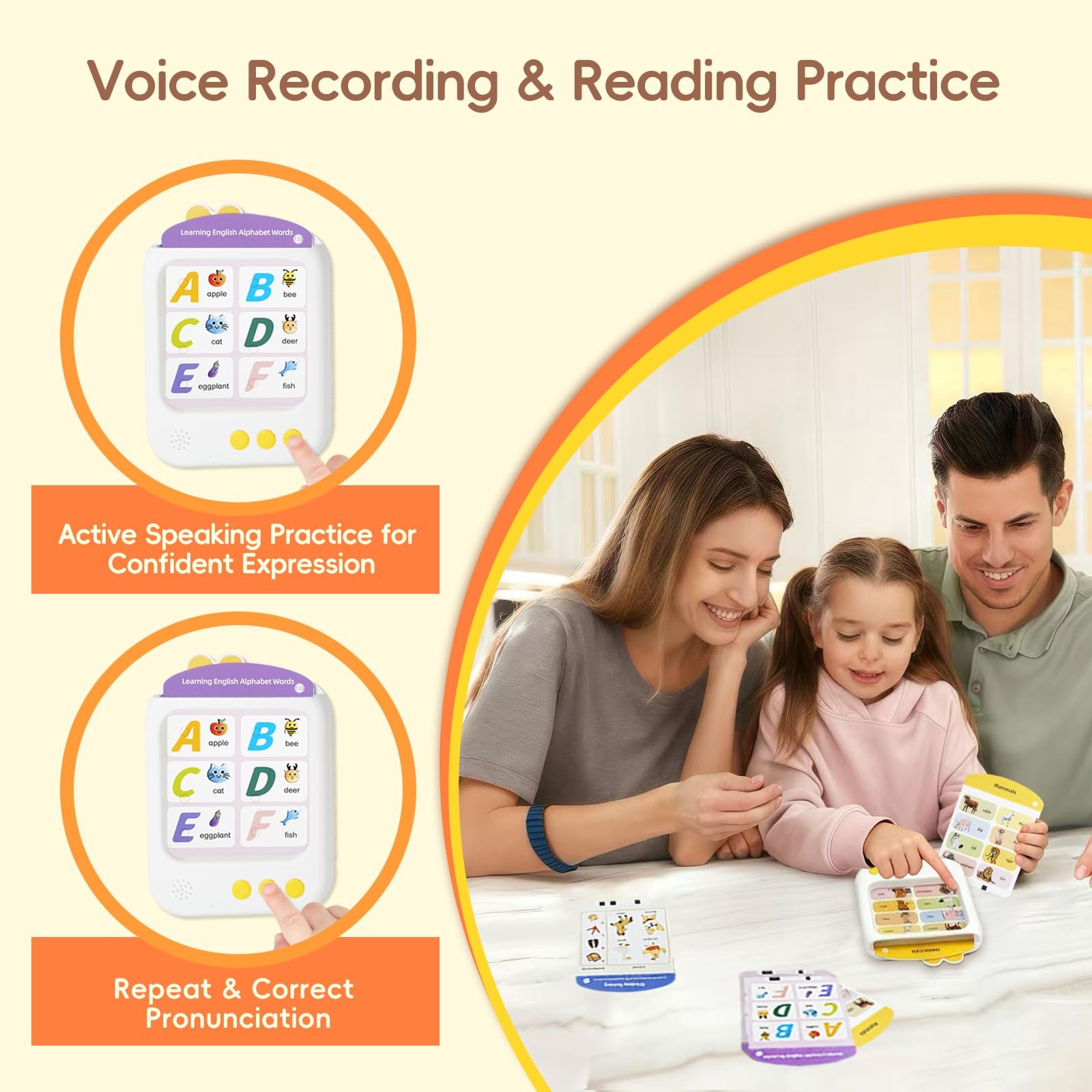Talking Flash Cards for Toddlers – 700+ Words, Stories Songs for Learning