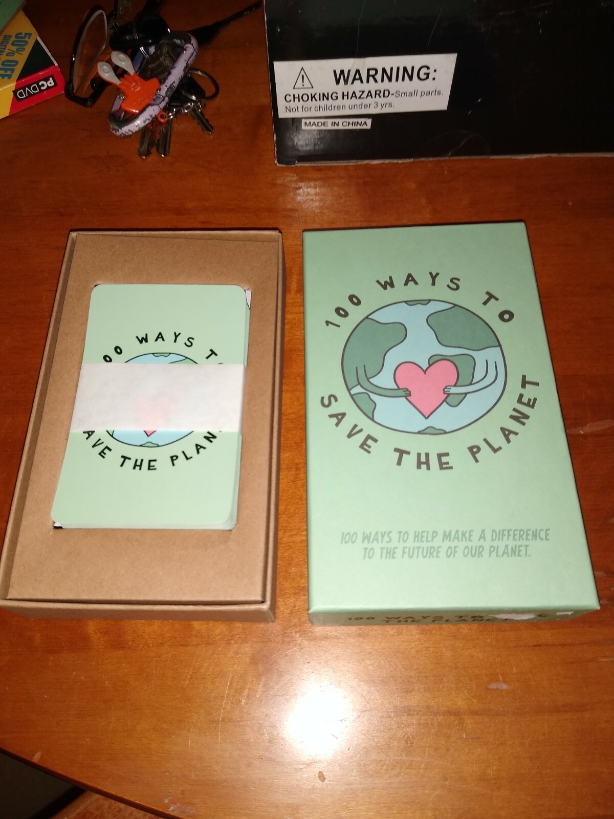 “Gift Republic” 100 Ways To !!!Save The Planet!!! Cards Daily see pics free ship