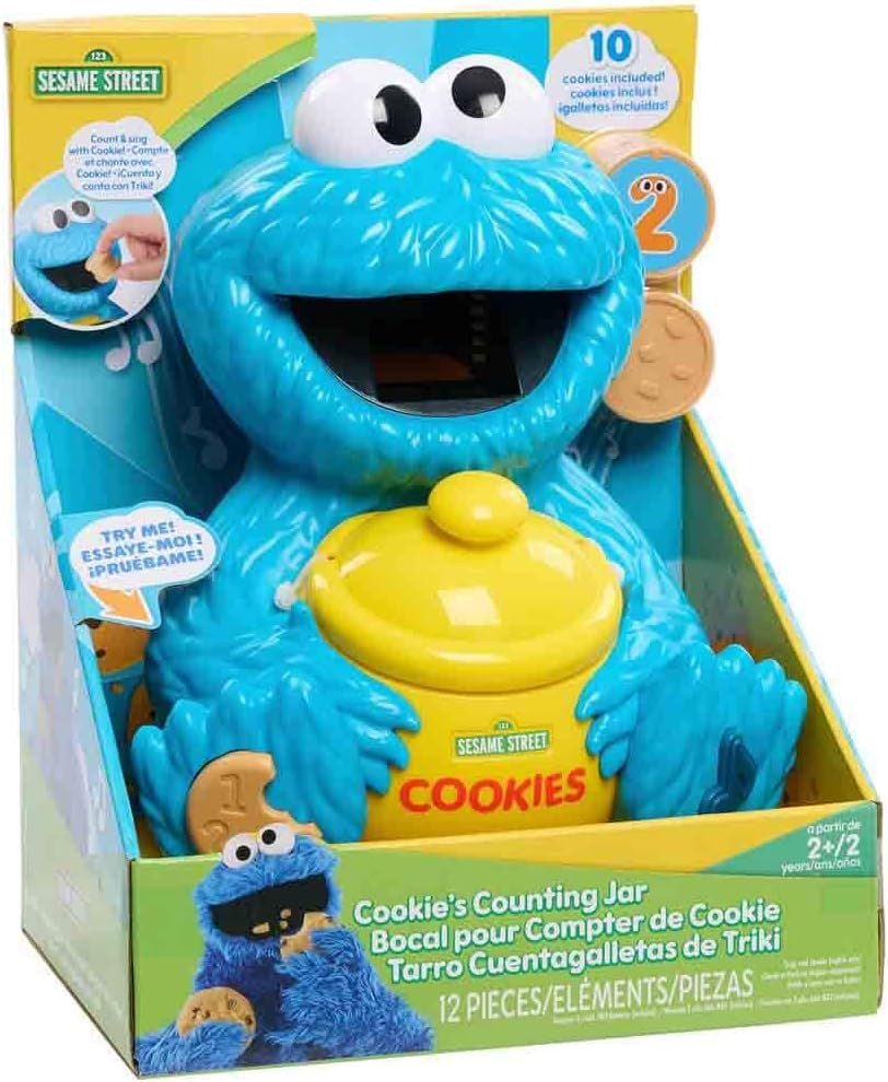 Cookie’S Counting Jar, 12-Pieces, 20+ Phrases and Sounds, Learning and Education