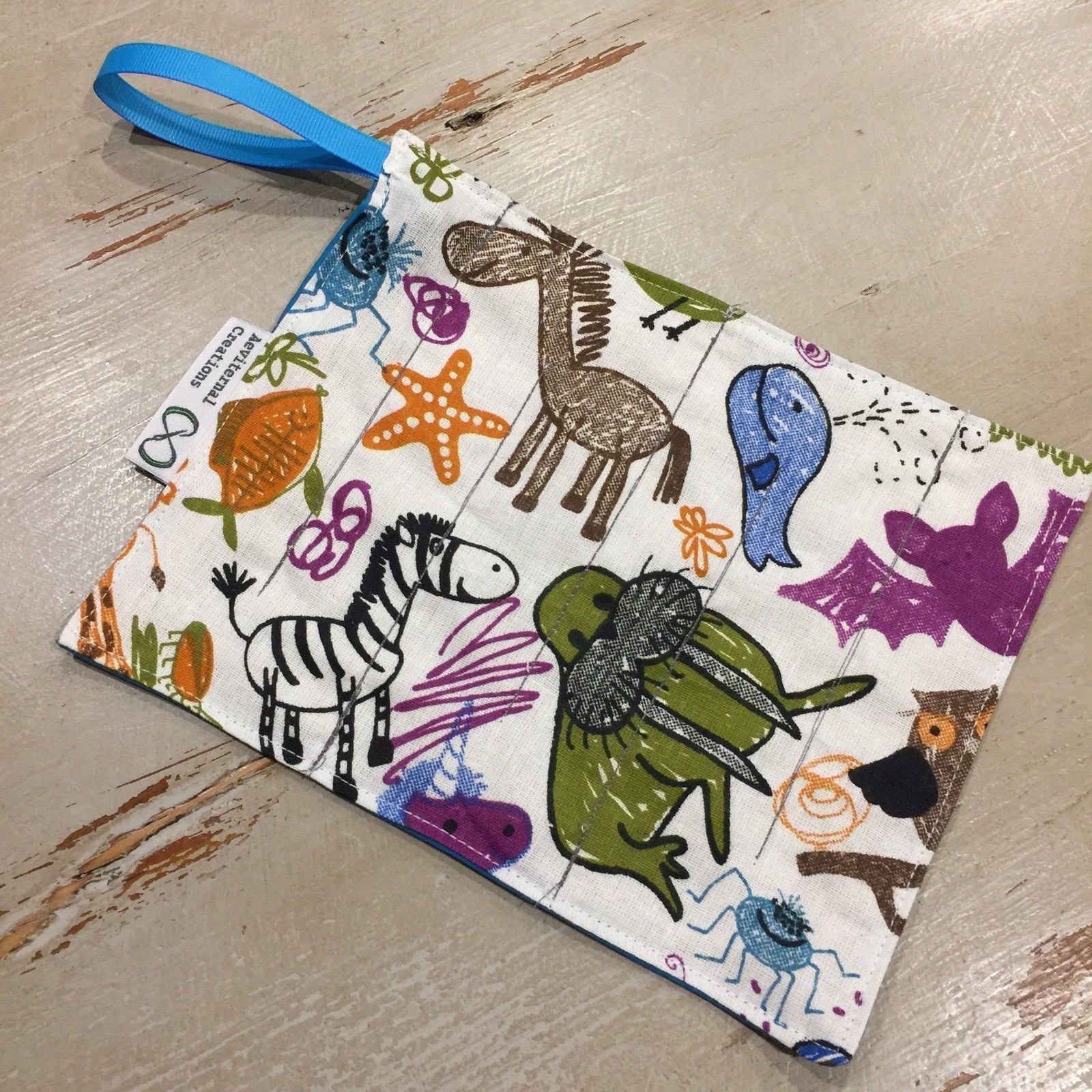 Marble Maze, Fabric, Puzzle, Sensory Learning Aid, Tactile, ADHD, Zoo Animals