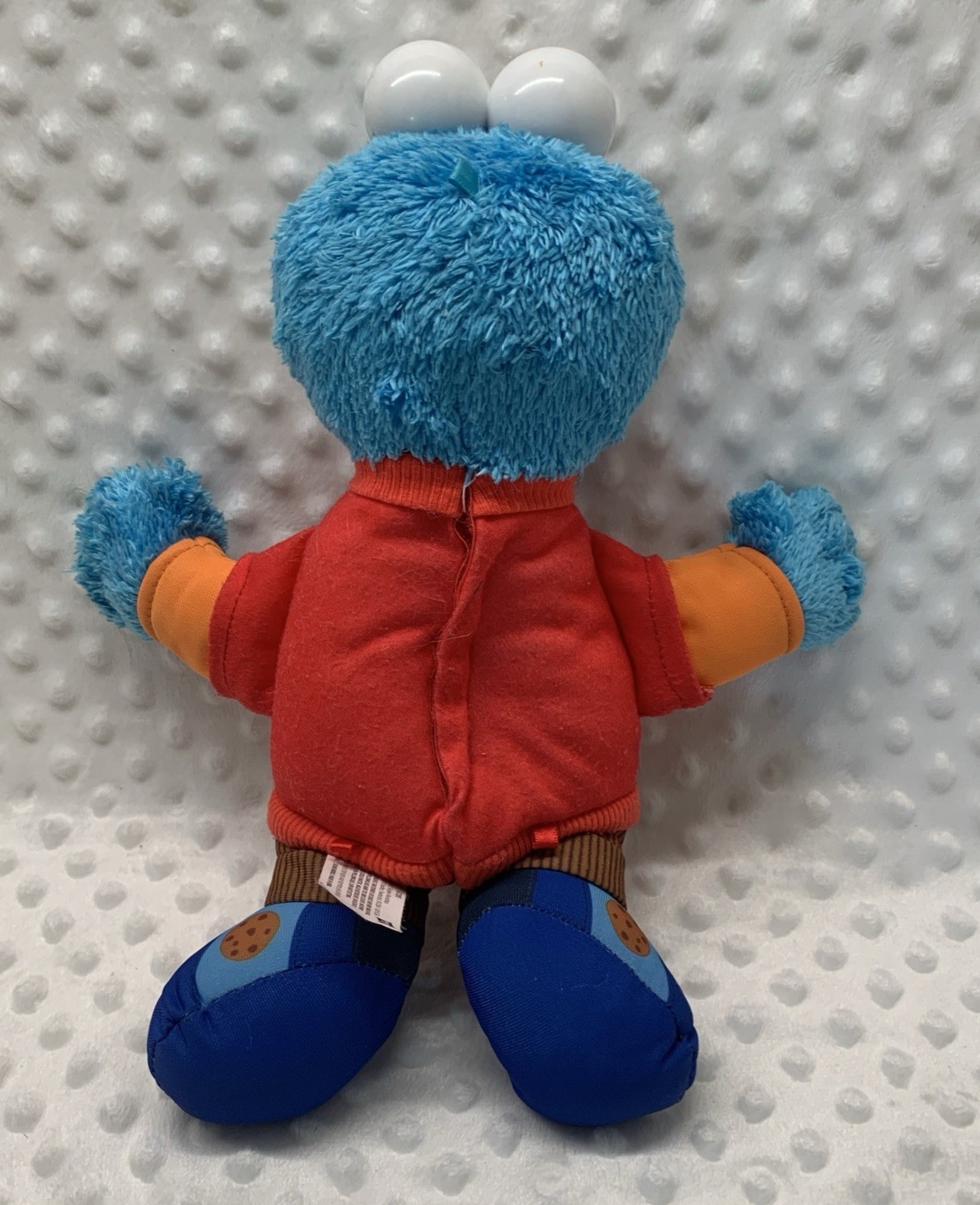 Sesame Street Cookie Monster 12”Plush 2013 Talks Counts Sings Hasbro Tested