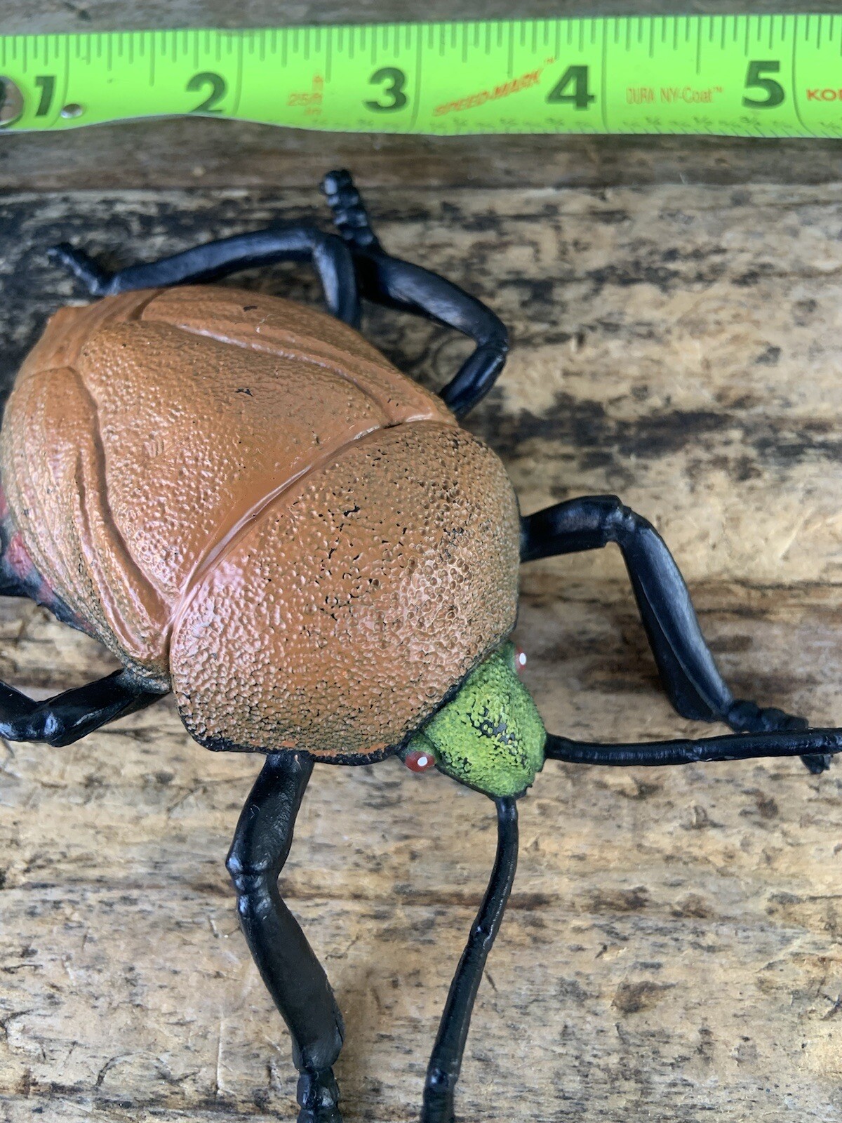 Vintage Plastic Beetle,Weevil Toy Very-China- Halloween Prop-Aquarium Decor VW