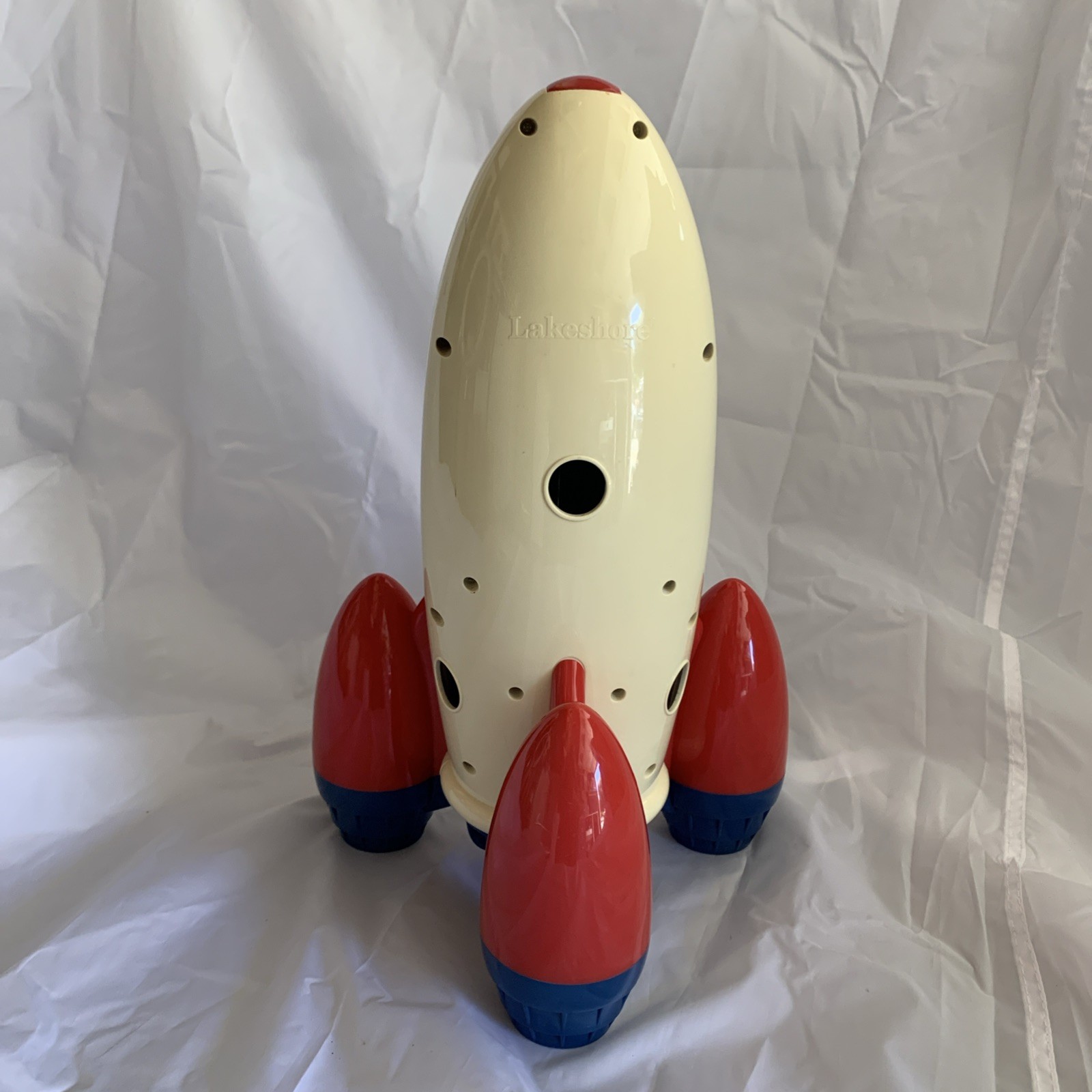 Lakeshore Learn & Play Explore Rocket Space Ship Toy + 2 Astronauts & Rover
