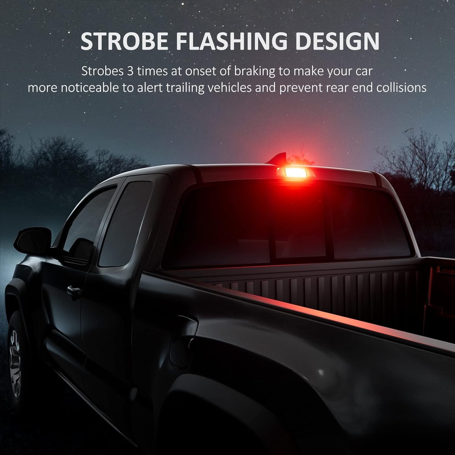 LED Bulb Strobe Third Brake Center Light