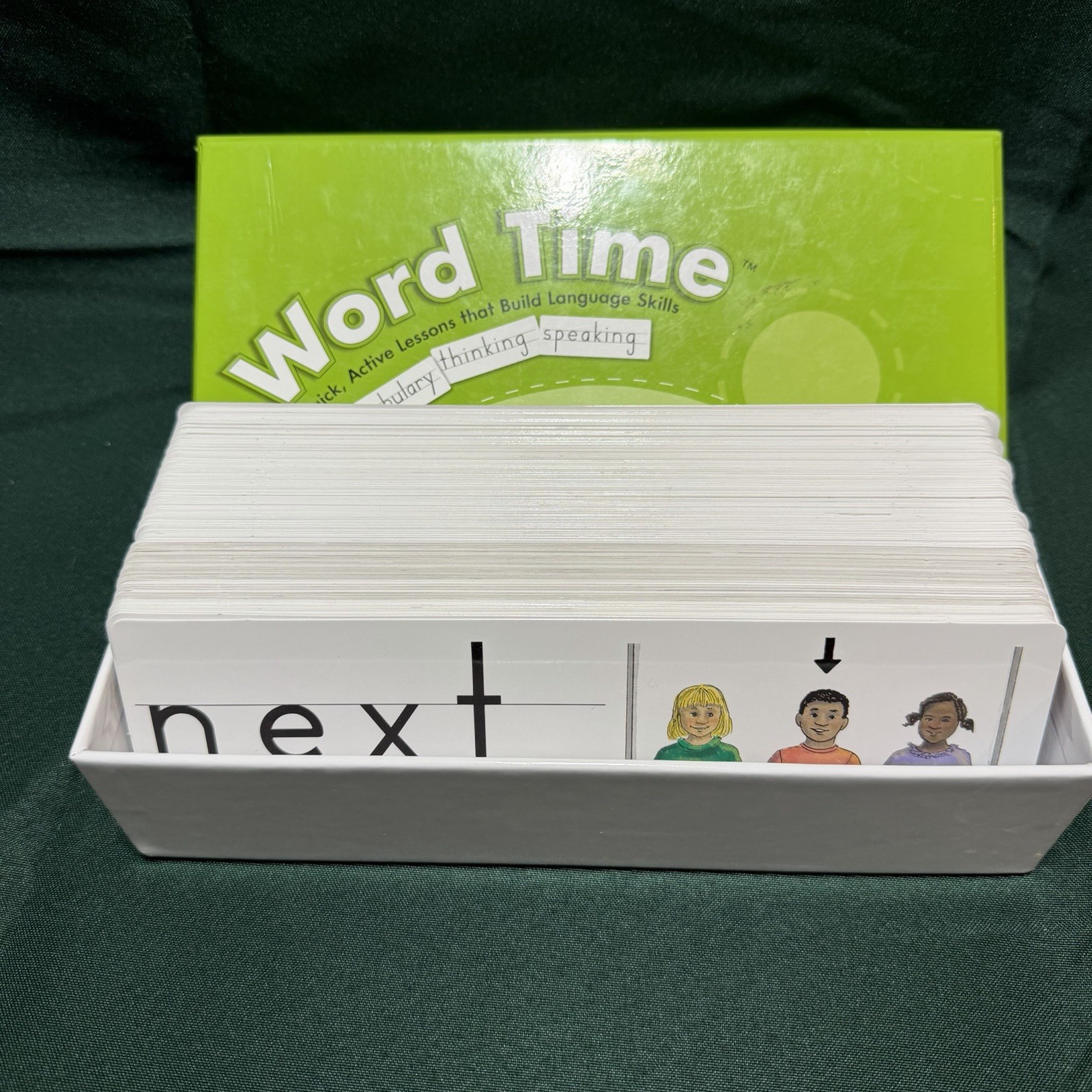 Word Time – Learning Without Tears – Laminated Cards – Literacy Teacher Student